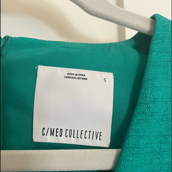 C/Meo Collective green top, size S - Picture 4 of 7